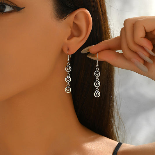 Coil & Cool — Retro Spiral Mosquito Coil Earrings