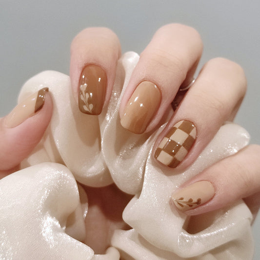 Latte Love — Kurixiang Wearable Latte Pull Nail Patches