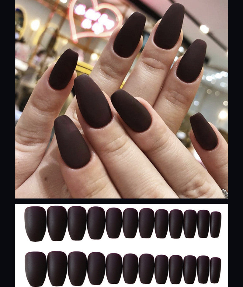 Matte Magic — 24pc Frosted Ballet Fake Nails