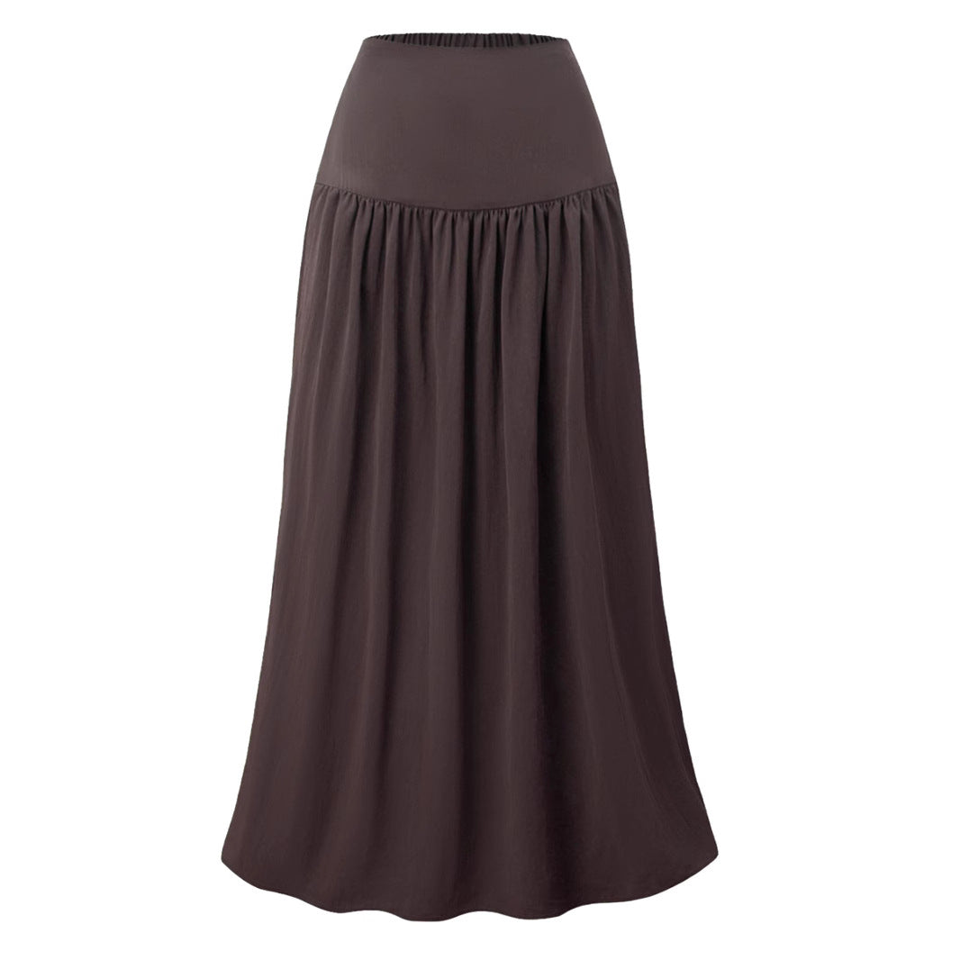 Pocket Full of Posies — Cotton Pocketed High-Waisted Maxi Skirt