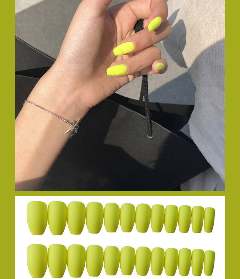 Matte Magic — 24pc Frosted Ballet Fake Nails