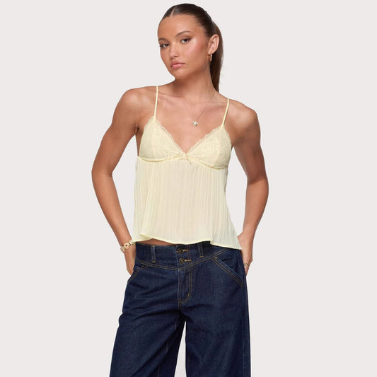 Ruffle Shuffle — Sweet Ruffled Thin Summer Top