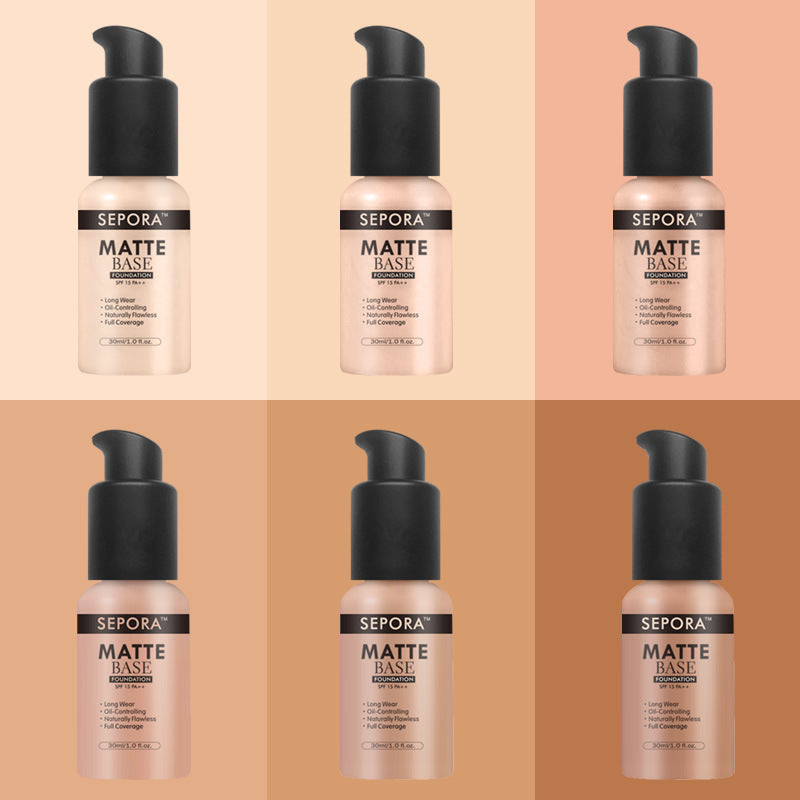 Flawless Canvas — Waterproof Matte Concealer & Foundation