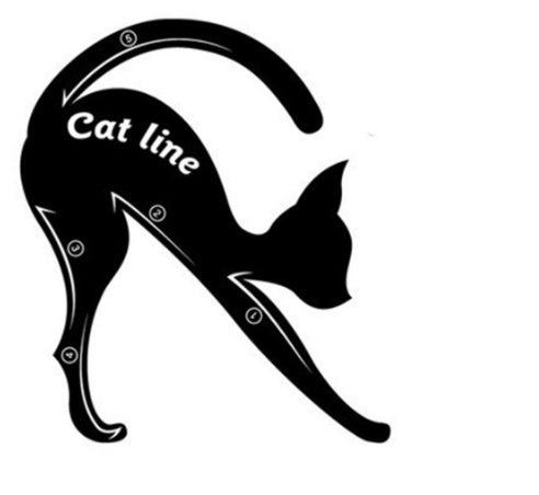 Feline Flick — Cat Eye Eyeliner Stencil Tool
