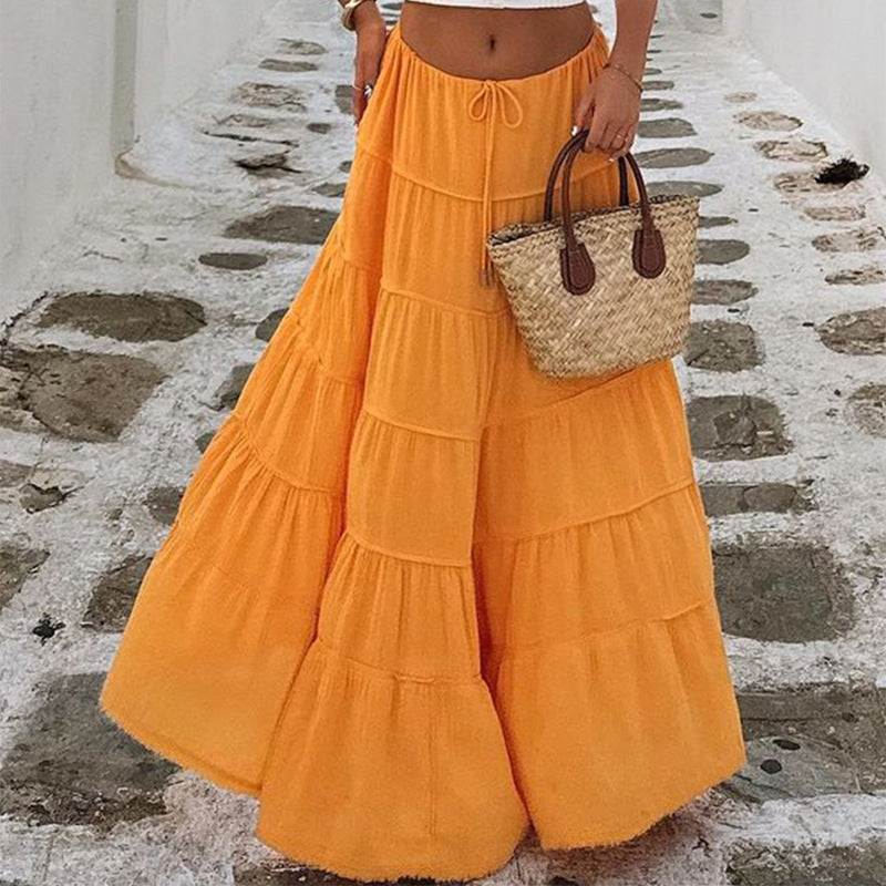 Sweet Tiered Style — A-Line Cake Skirt for Women