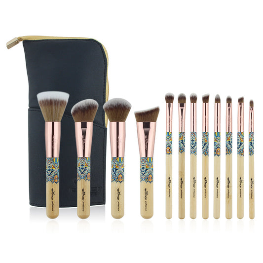 Wand-erful! — 12pc Pro Synthetic Makeup Brush Set
