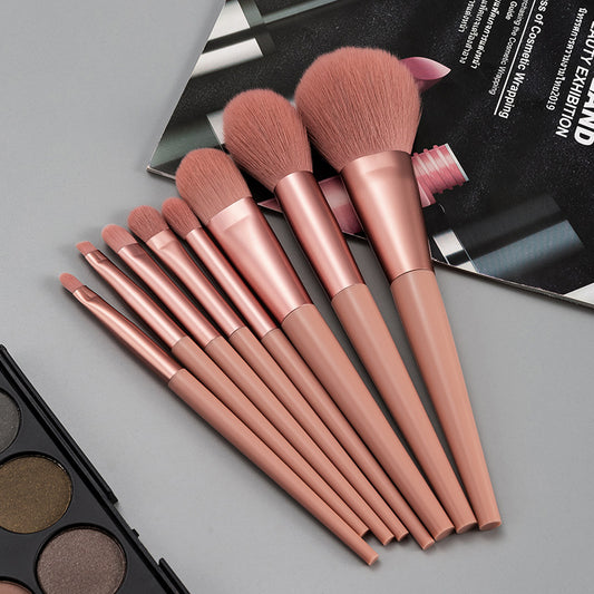 Brush Up on Beauty — Soft Synthetic Makeup Brush Set