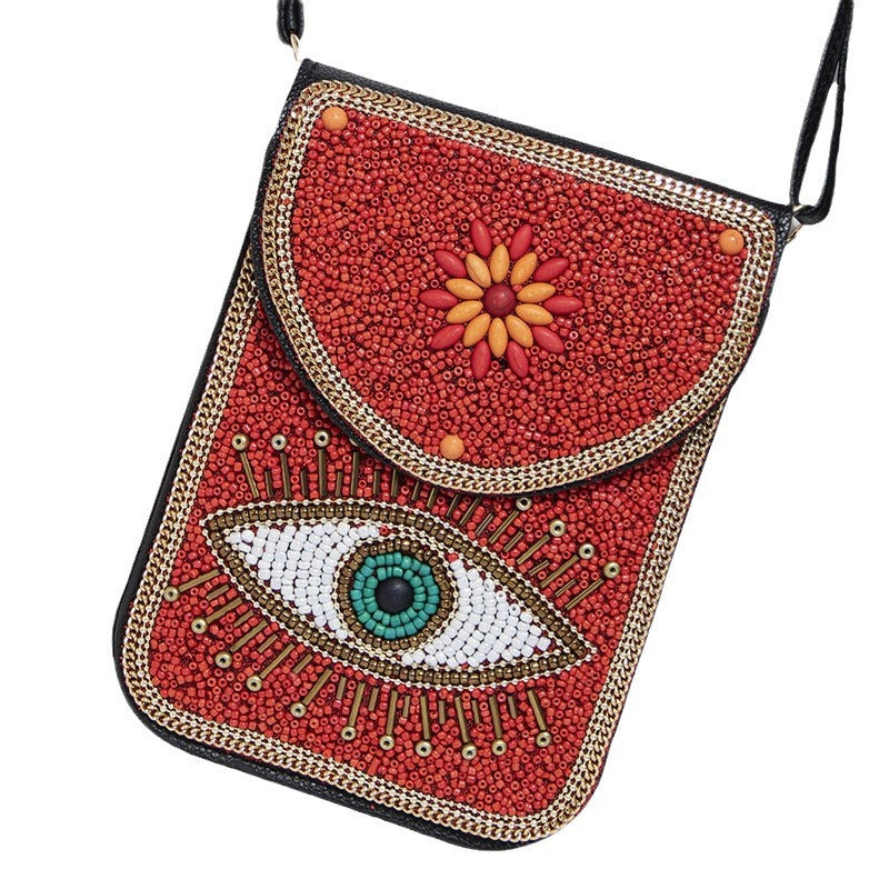 Bead Bliss — Bohemian Bead Satchel Phone Bag