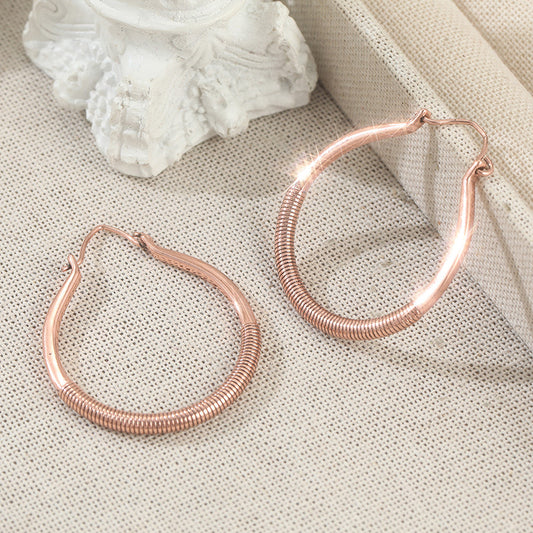 Hoop Dreams — Retro Large Hoop Earrings for Women