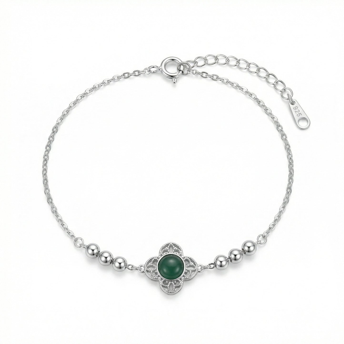 Clover Craze — S925 Filigree Clover Bracelet