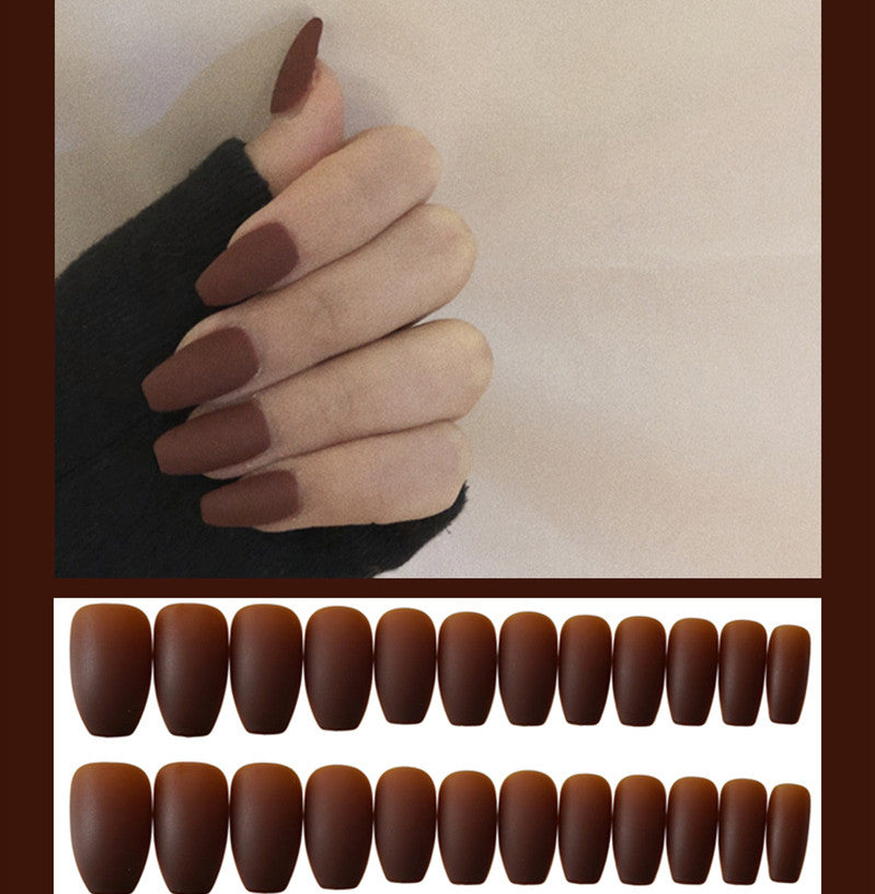 Matte Magic — 24pc Frosted Ballet Fake Nails