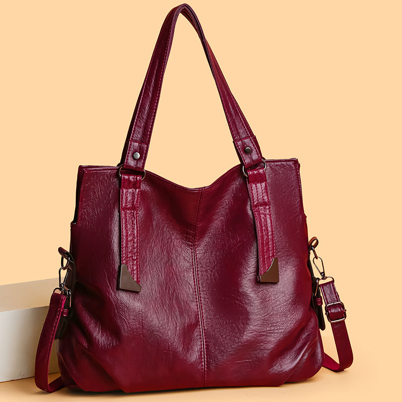 Simply Spacious — Large Capacity Casual Shoulder Bag