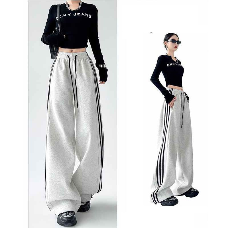 Sweat Swag — Straight-Leg Sports Sweatpants with Tech Feel