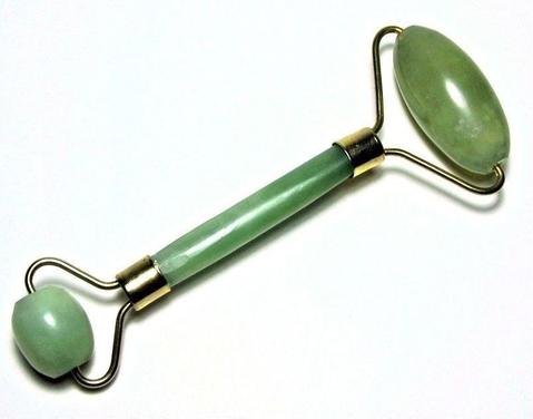 Jade It Happen — Authentic Jade Facial Massage Roller for Beauty & Relaxation