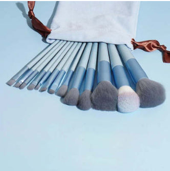 Brush with Greatness — 13pc Essential Makeup Brush Set for Face & Eyes