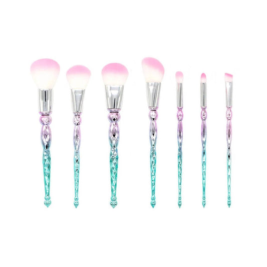 Diamond Dazzle — 7pc Crystal Handle Makeup Brush Set