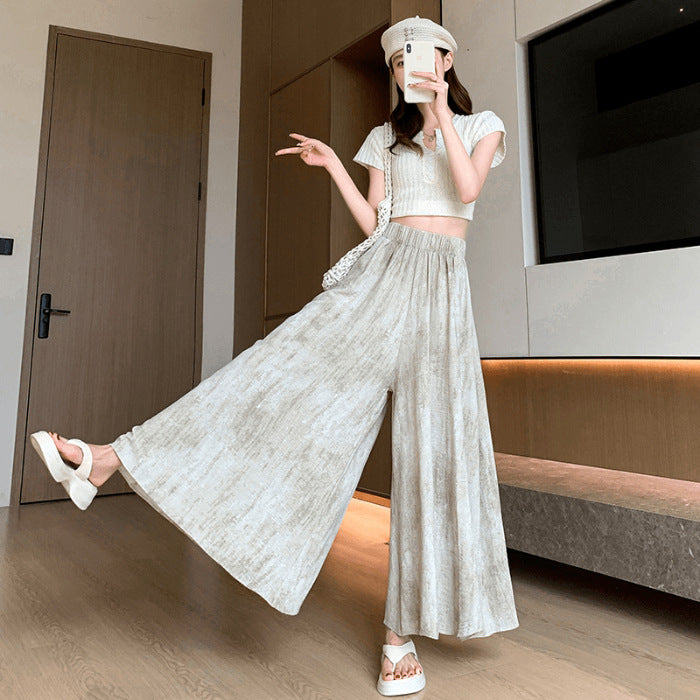 Culotte Classic — Slimming High-Waist Wide-Leg Relaxed Fit Trousers