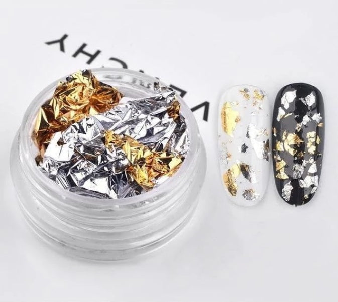 Foil Fanciful — Nail Art Tin Foil Flakes