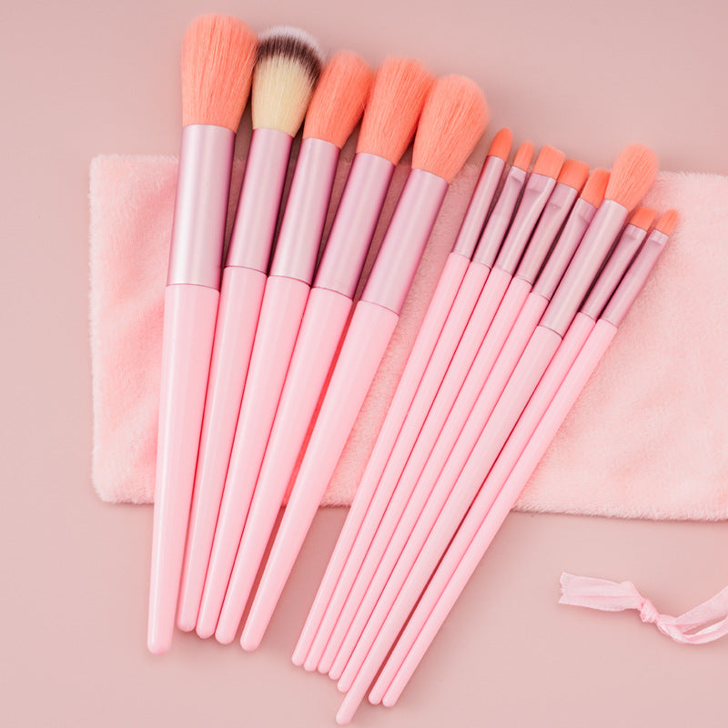 Brush with Greatness — 13pc Essential Makeup Brush Set for Face & Eyes