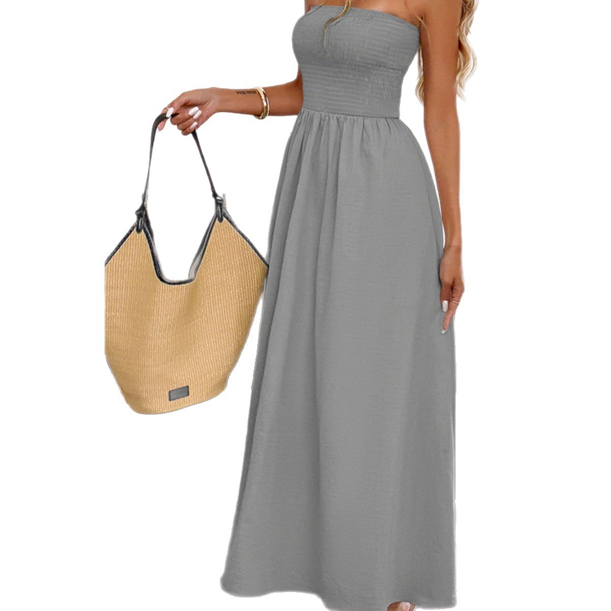 Cinch & Slay — Tube Top Waist-cinching Dress