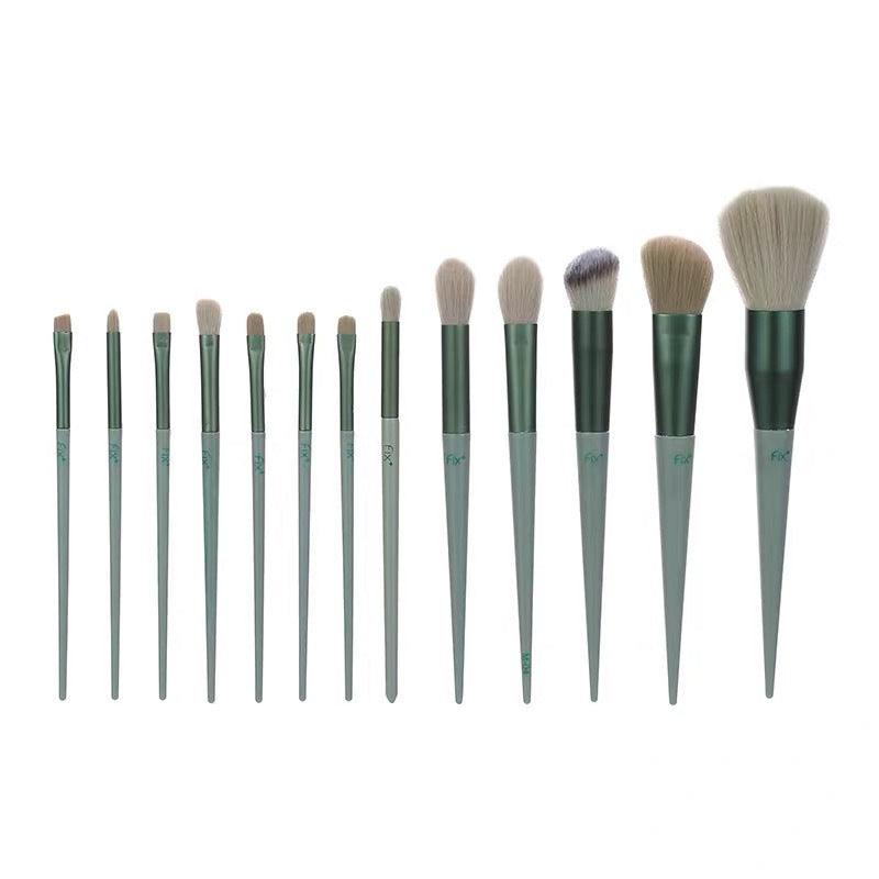 Brush with Greatness — 13pc Essential Makeup Brush Set for Face & Eyes
