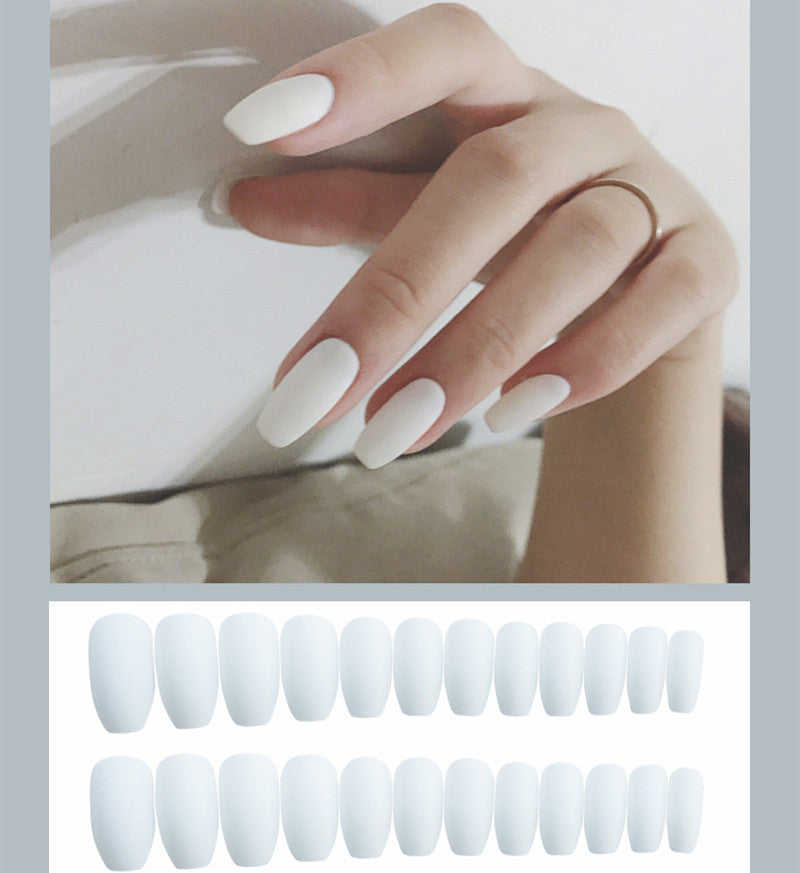 Matte Magic — 24pc Frosted Ballet Fake Nails