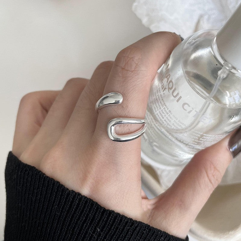 Stack & Shine — Irregular 925 Silver Stackable Bands for Women