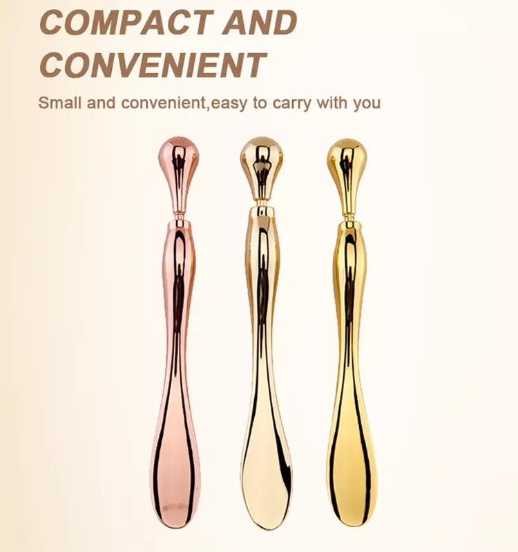 Roll With It — Eye Cream Roller & Metal Spatula Duo