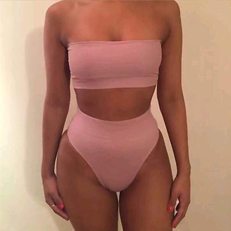 Sporty Spice Set — 2-Piece Bralette & Shorts Bikini in 6 Colors