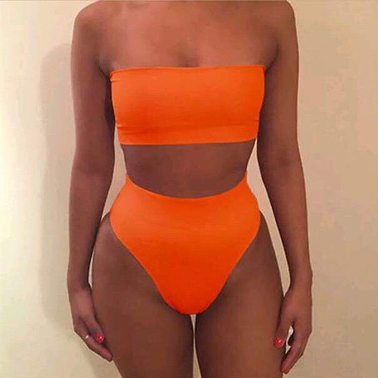 Sporty Spice Set — 2-Piece Bralette & Shorts Bikini in 6 Colors