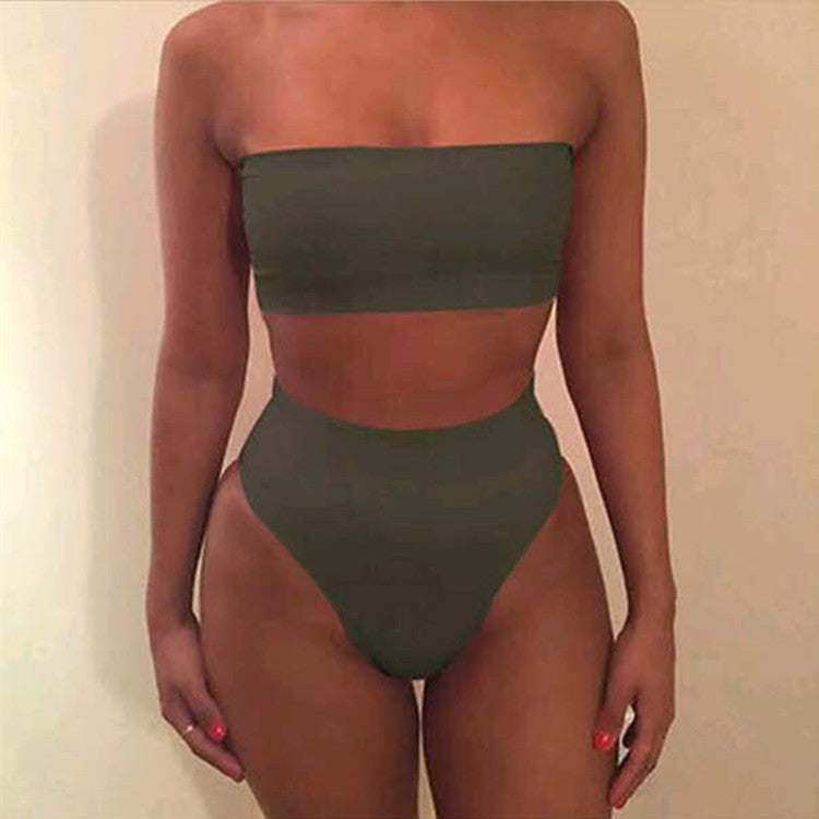 Sporty Spice Set — 2-Piece Bralette & Shorts Bikini in 6 Colors