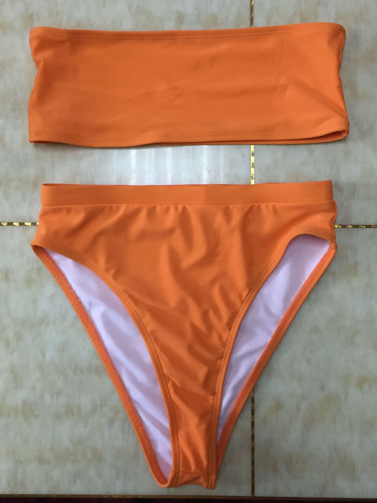 Wrap Star — Two-Piece Tube Top Bikini Set