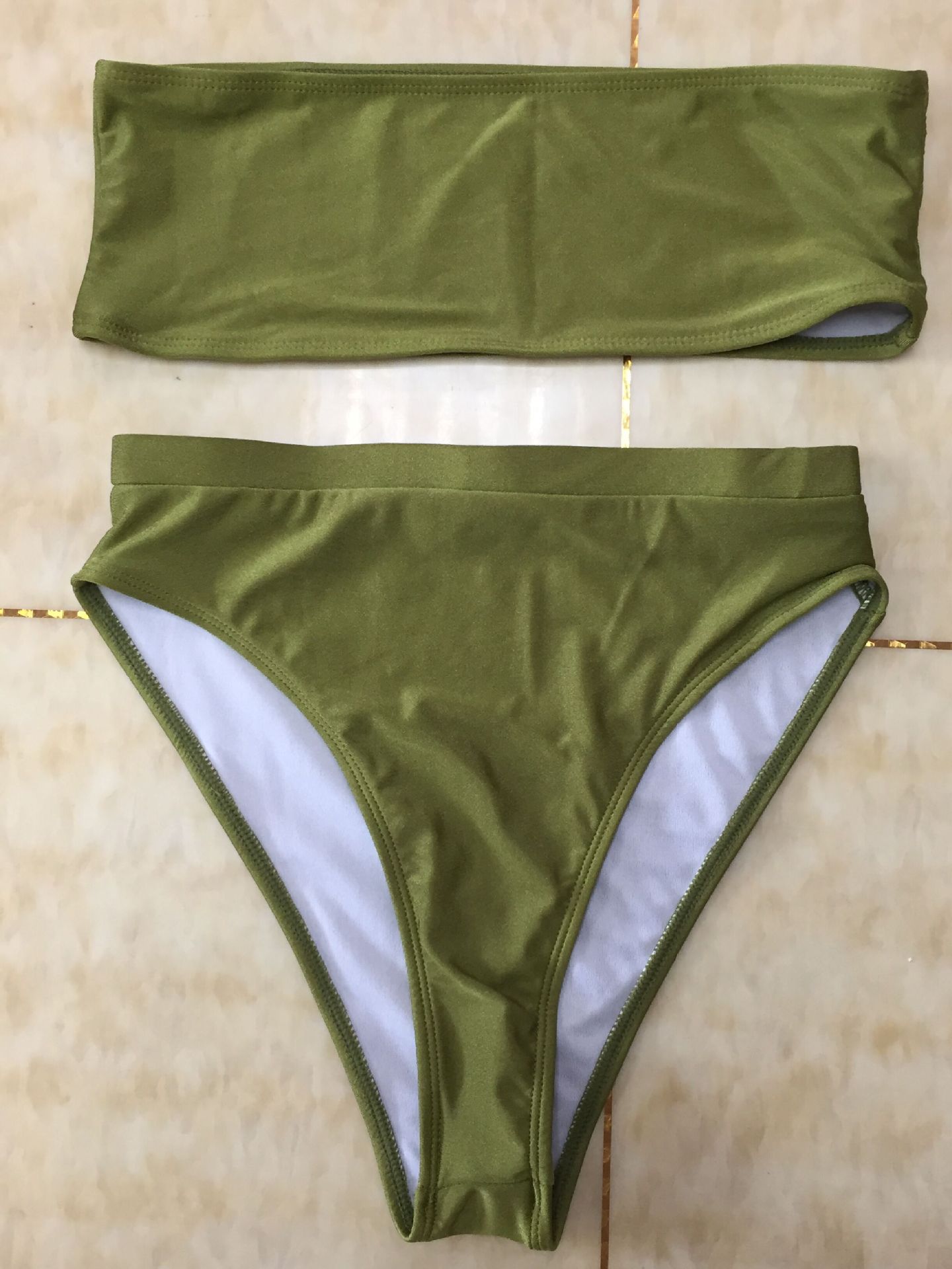 Wrap Star — Two-Piece Tube Top Bikini Set