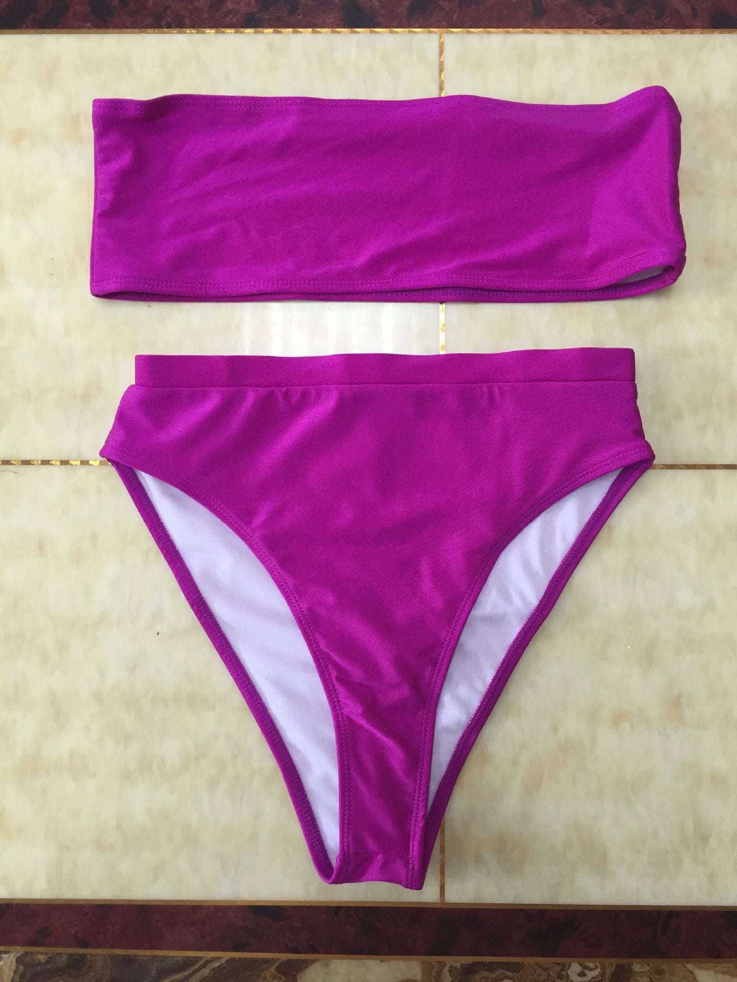 Wrap Star — Two-Piece Tube Top Bikini Set