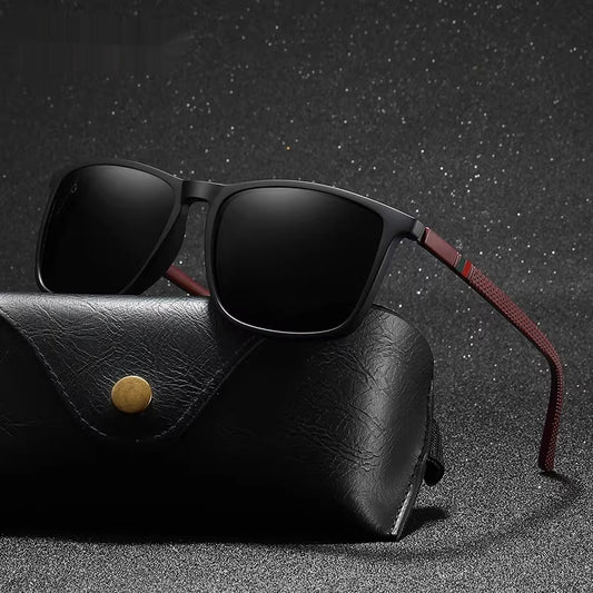 Shady Business — Vintage Square Polarized Sunglasses for All