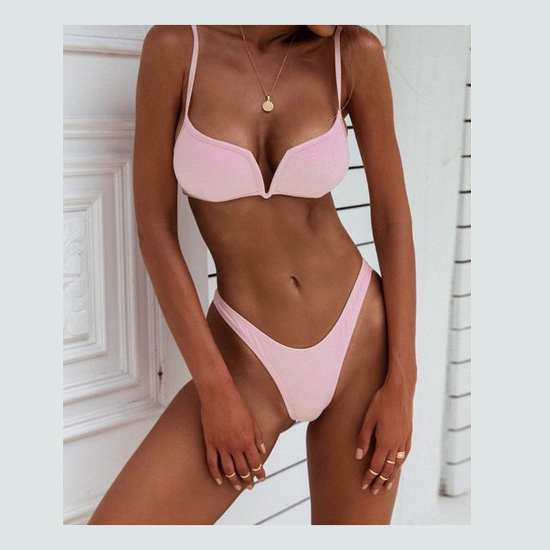 Cheeky Chic — Women's Thong Bikini Swimsuit