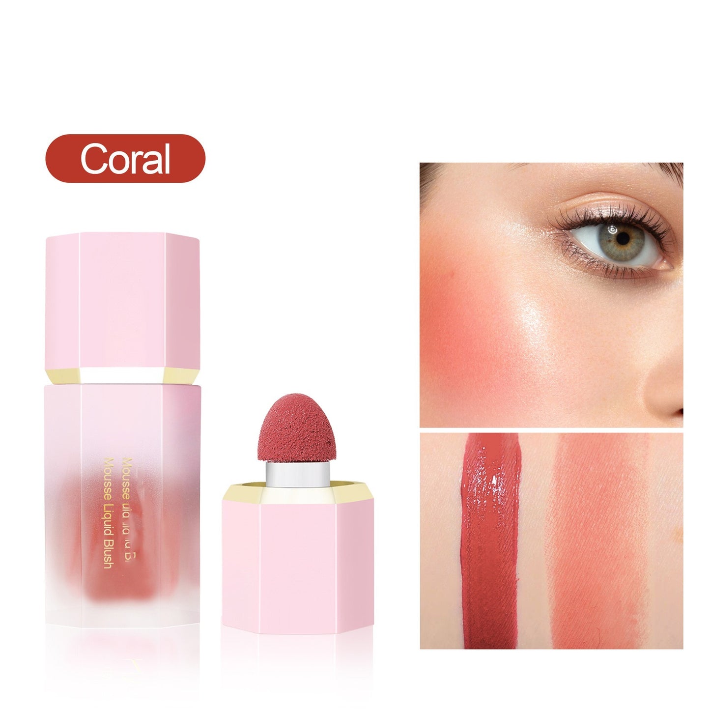 Cheeky Glow — Liquid Powder Blush & Eye Shadow