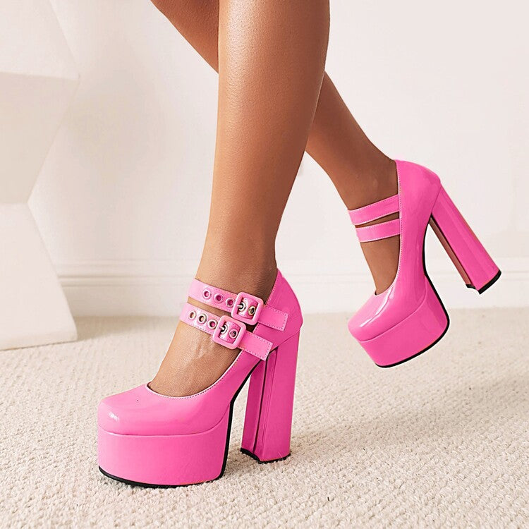 Heel the Vibe — Solid Round-Toe High Heels for Her