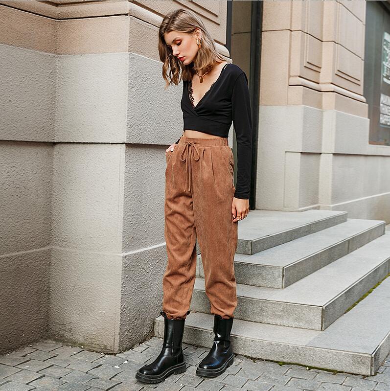 Brownie Points — Fashionable High-Waisted Casual Pants