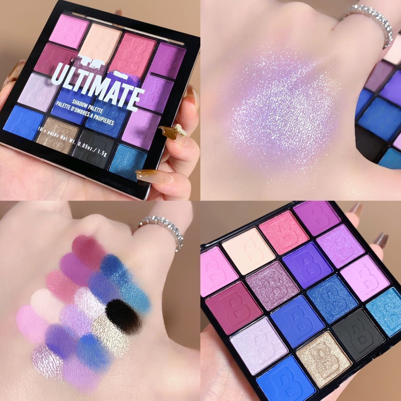 Stage Stunner — Matte & Pearlescent Eye Shadow Palette
