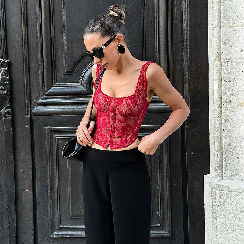 Lace Embrace — Sexy, Elegant, Fashionable Lace Camisole