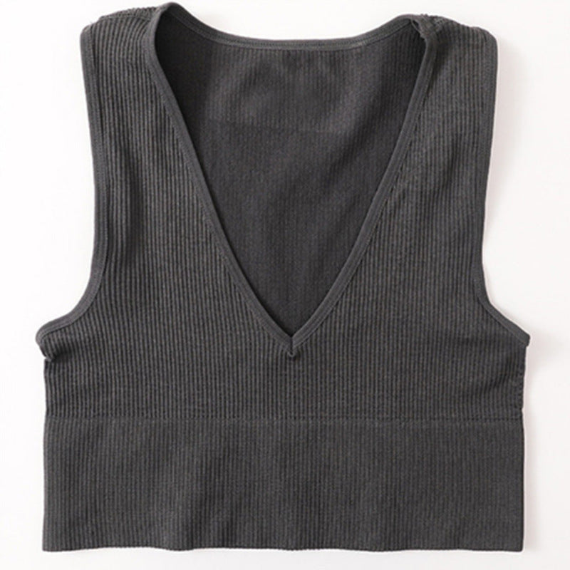 Shoulder Play — Off-Shoulder Cropped Chic Top