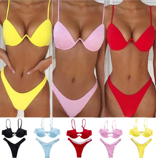 Summer Splash Set — Classic 2-Piece Bikini for Women