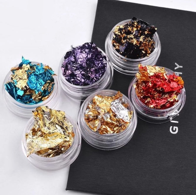 Foil Fanciful — Nail Art Tin Foil Flakes