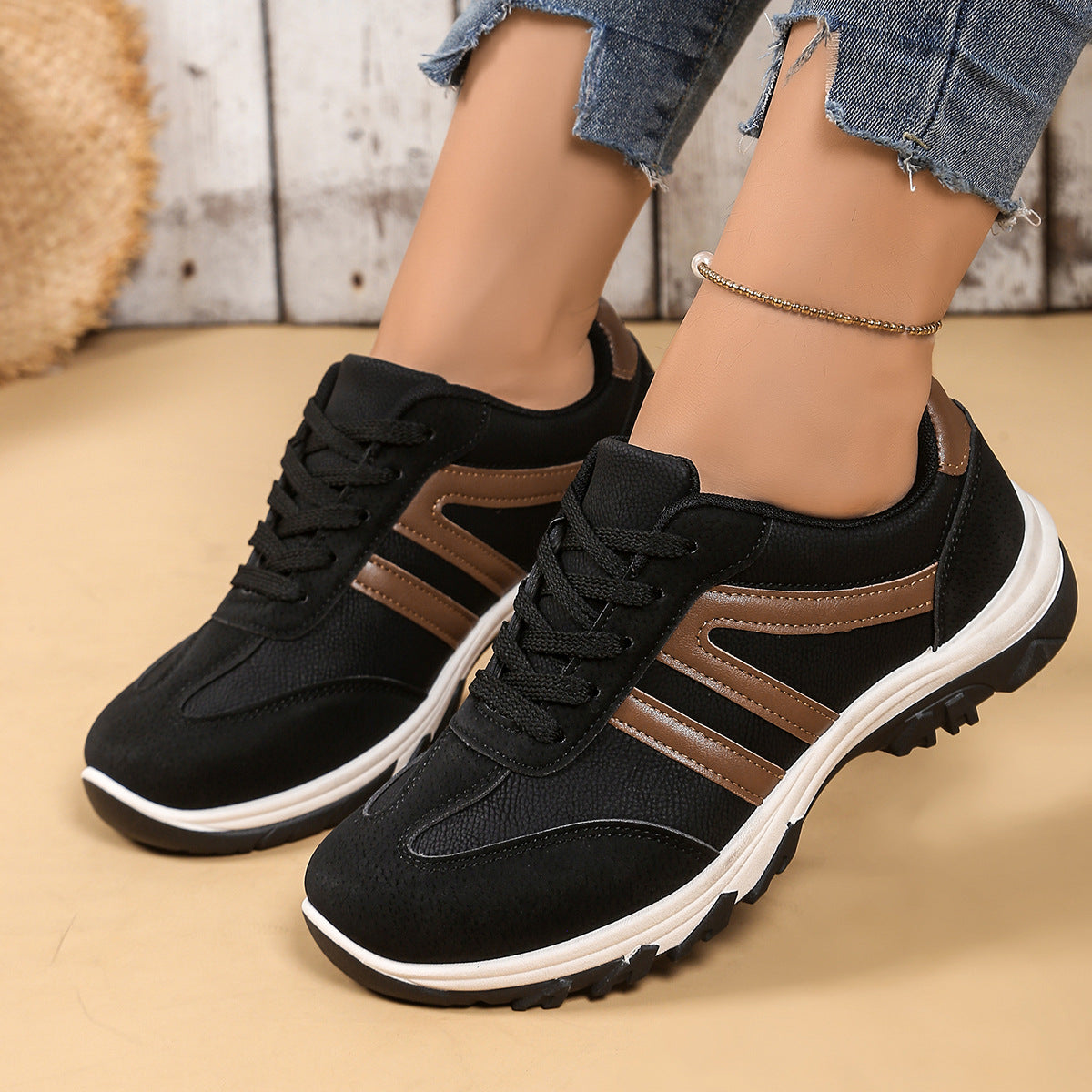 Doc-alicious — Retro Color Block Casual Shoes, Dr. Martens Style