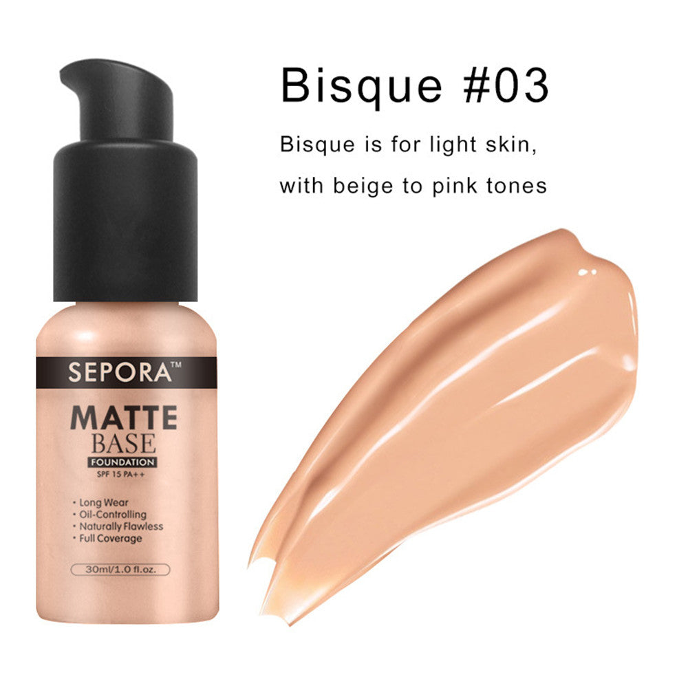 Flawless Canvas — Waterproof Matte Concealer & Foundation