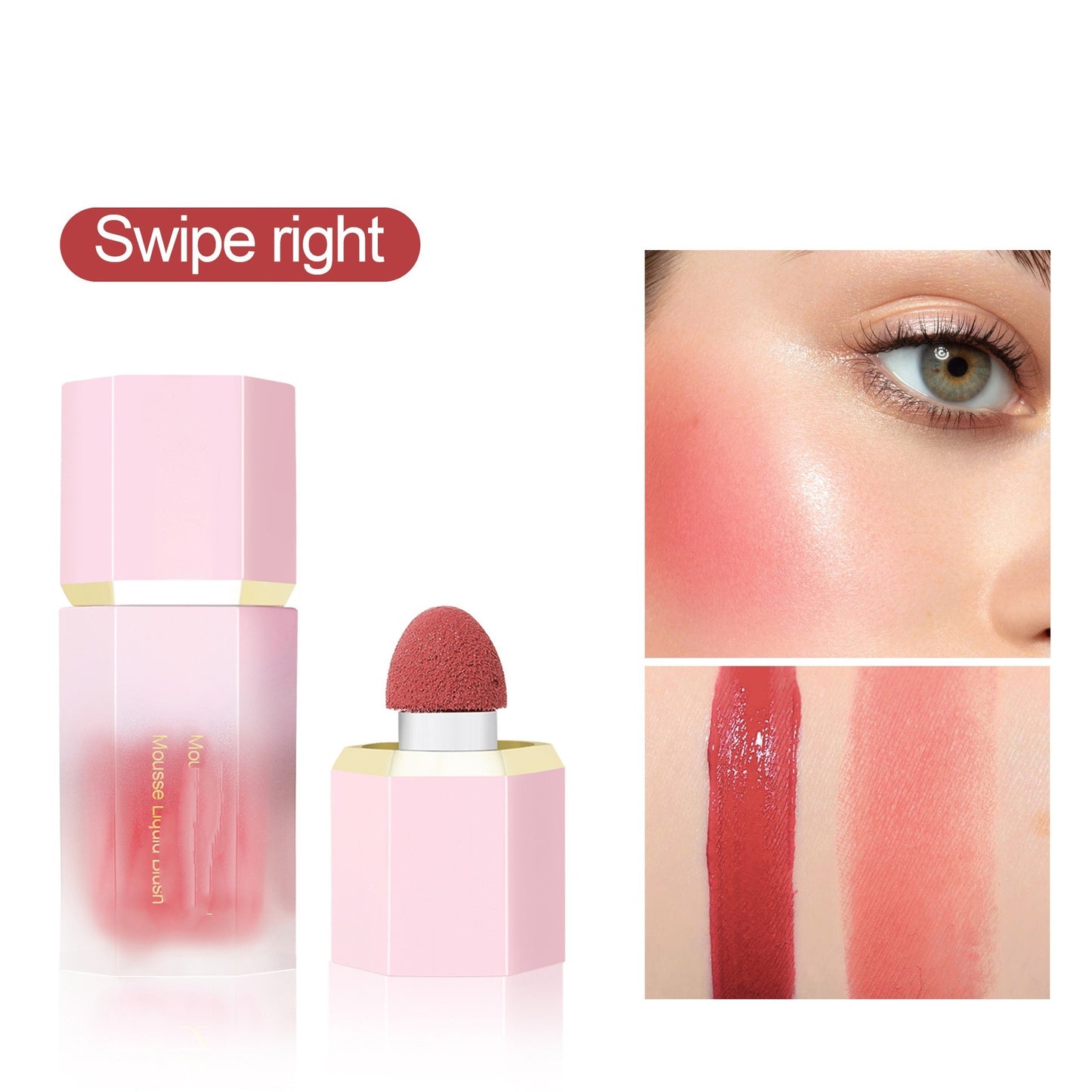 Cheeky Glow — Liquid Powder Blush & Eye Shadow