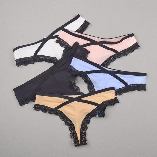 Barely There — Transparent Breathable Lace Underwear