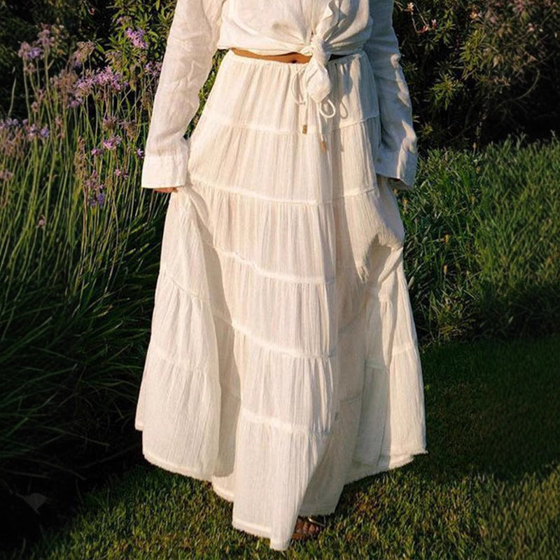 Sweet Tiered Style — A-Line Cake Skirt for Women