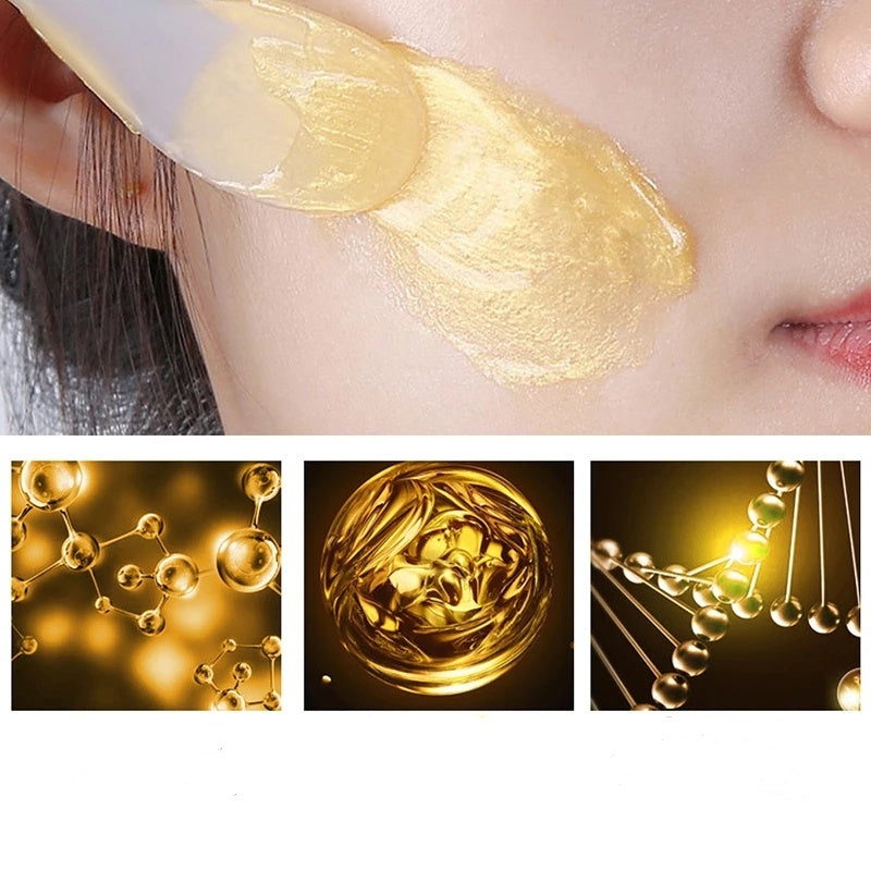 Snail Mail to Smooth — Hydrating Gold Foil Tear-Off Mask